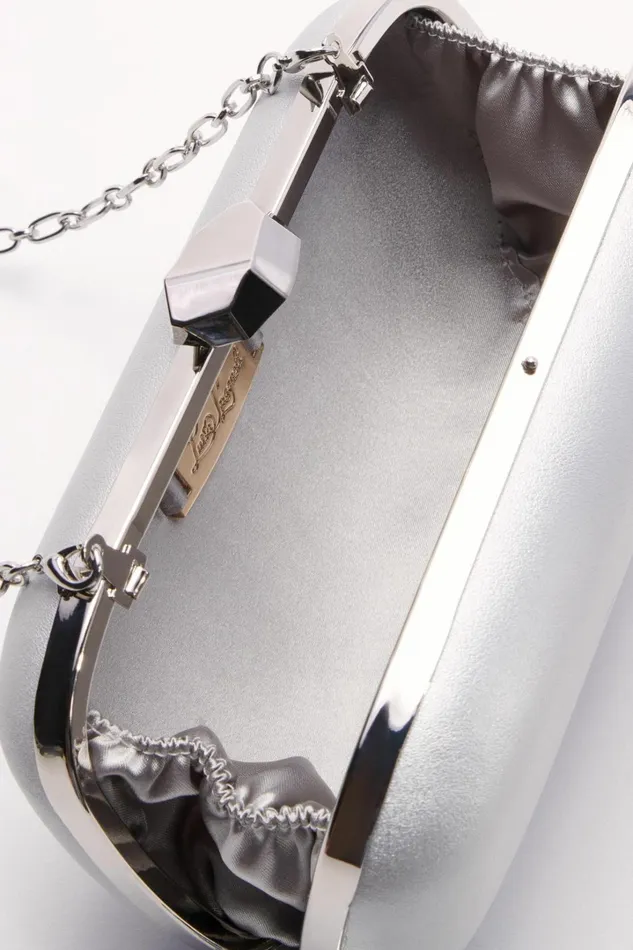 Luisa Spagnoli Clutch And Pochette Women Identica Nickel Luisa Spagnoli Clutch And Pochette Women Identica Nickel