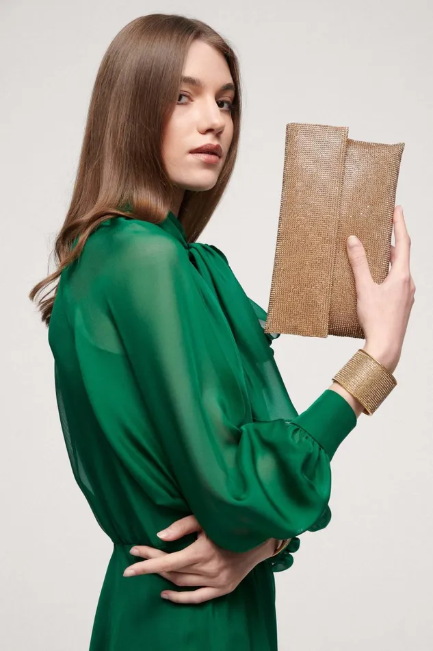 Luisa Spagnoli Clutch And Pochette Women Imma Topazgold