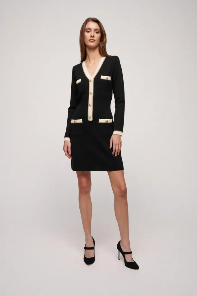 Luisa Spagnoli Dresses and Jumpsuits Women Mesosfera Blackcamelcream Luisa Spagnoli Dresses and Jumpsuits Women Mesosfera Blackcamelcream