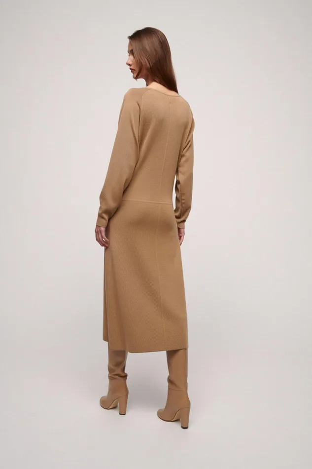 Luisa Spagnoli Dresses and Jumpsuits Women Metodico Camel Luisa Spagnoli Dresses and Jumpsuits Women Metodico Camel