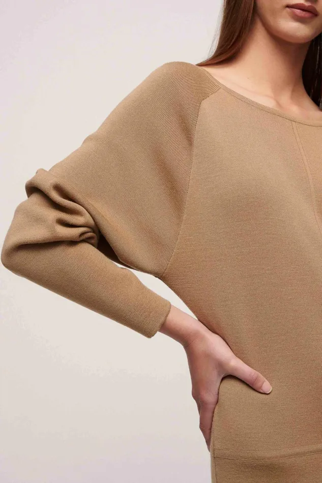 Luisa Spagnoli Dresses and Jumpsuits Women Metodico Camel Luisa Spagnoli Dresses and Jumpsuits Women Metodico Camel