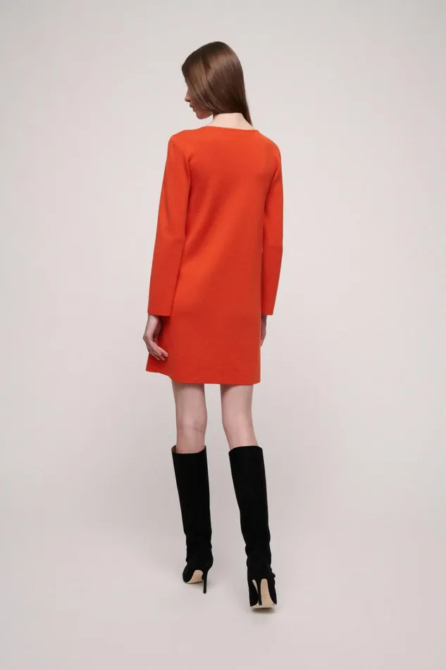 Luisa Spagnoli Dresses and Jumpsuits Women Monimia Orange