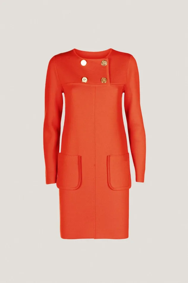 Luisa Spagnoli Dresses and Jumpsuits Women Monimia Orange
