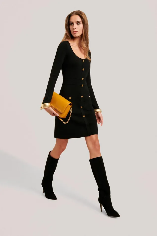 Luisa Spagnoli Dresses and Jumpsuits Women Monolite Black