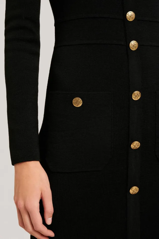 Luisa Spagnoli Dresses and Jumpsuits Women Monolite Black Luisa Spagnoli Dresses and Jumpsuits Women Monolite Black