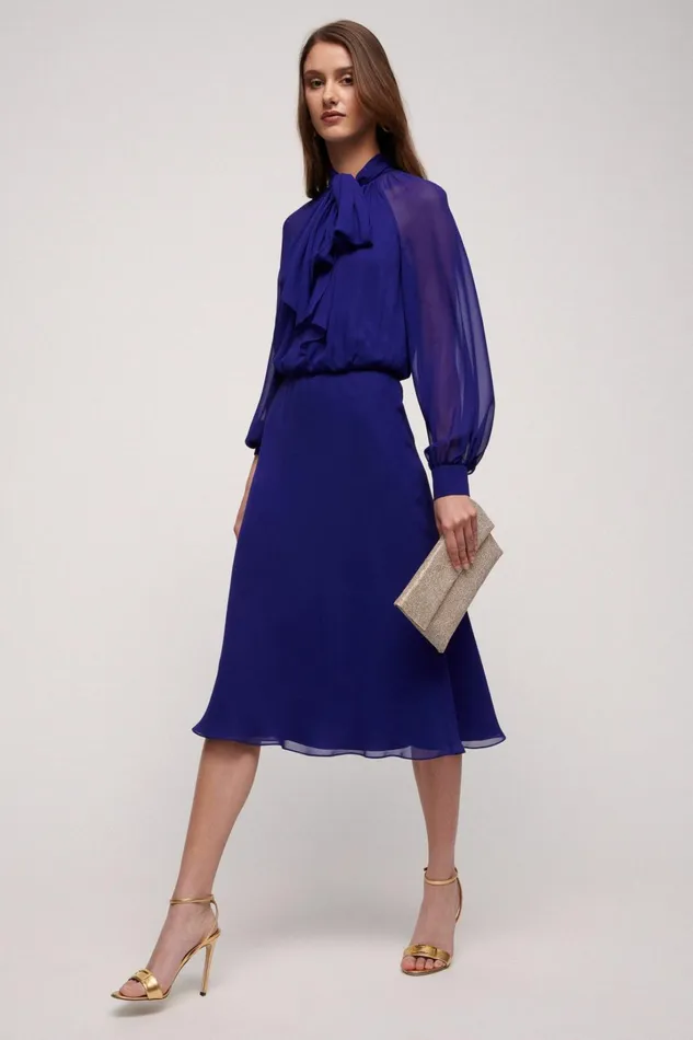 Luisa Spagnoli Formal Dresses Women Giullare Bluette Luisa Spagnoli Formal Dresses Women Giullare Bluette