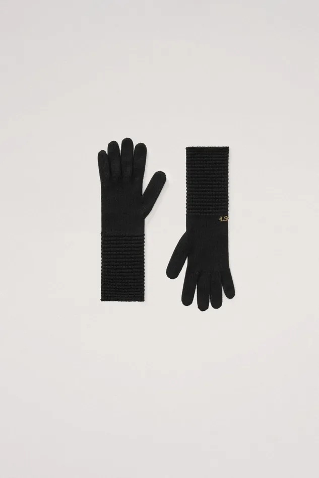 Luisa Spagnoli Gloves And Hats Women Midy Black