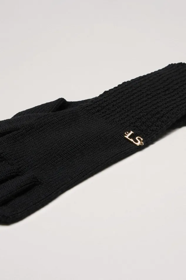 Luisa Spagnoli Gloves And Hats Women Midy Black Luisa Spagnoli Gloves And Hats Women Midy Black