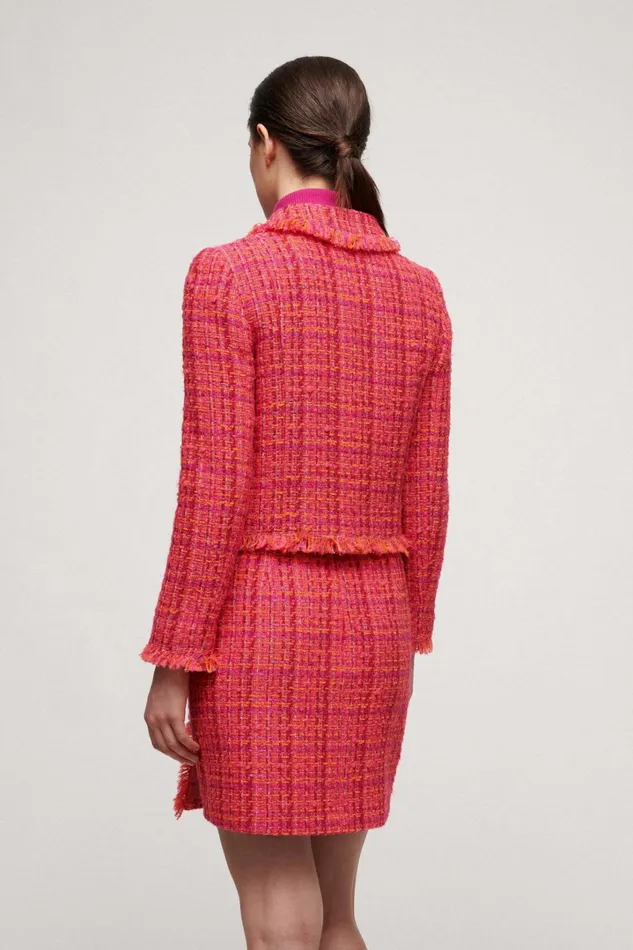 Luisa Spagnoli Jackets and Blazers Women Sevoli Fuchsiaorange Luisa Spagnoli Jackets and Blazers Women Sevoli Fuchsiaorange