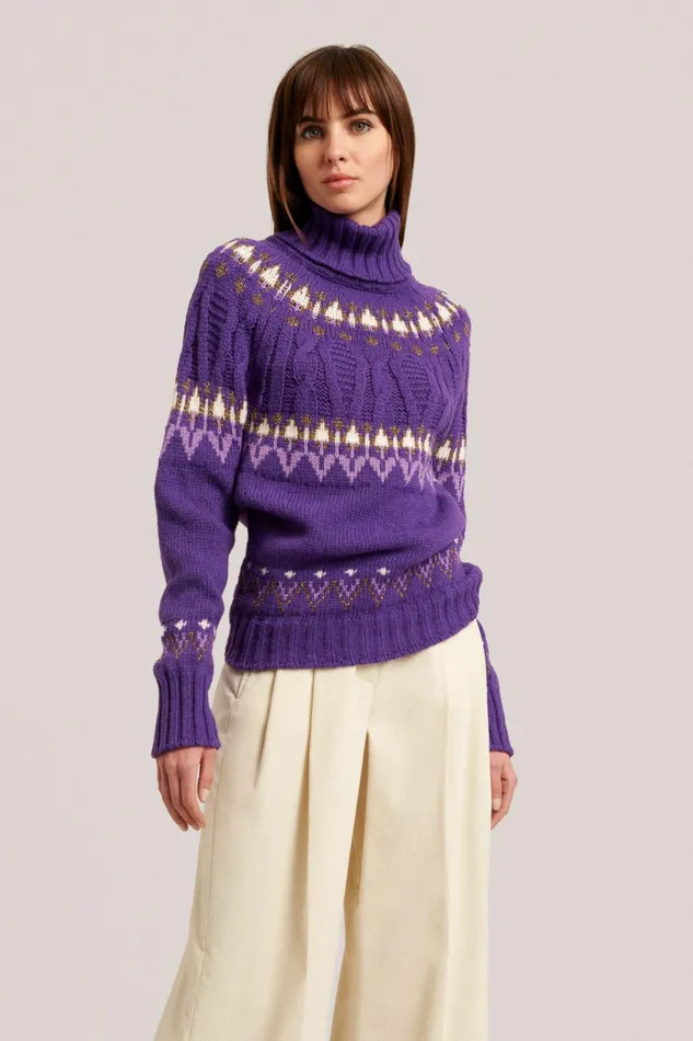 Luisa Spagnoli Knitwear Women Casimira Purple