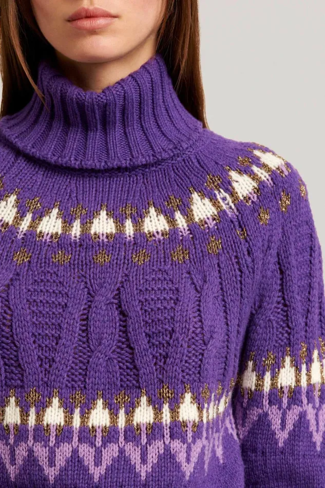 Luisa Spagnoli Knitwear Women Casimira Purple
