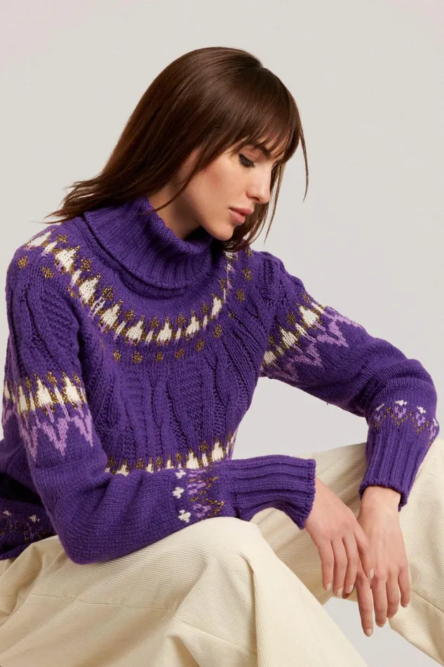 Luisa Spagnoli Knitwear Women Casimira Purple