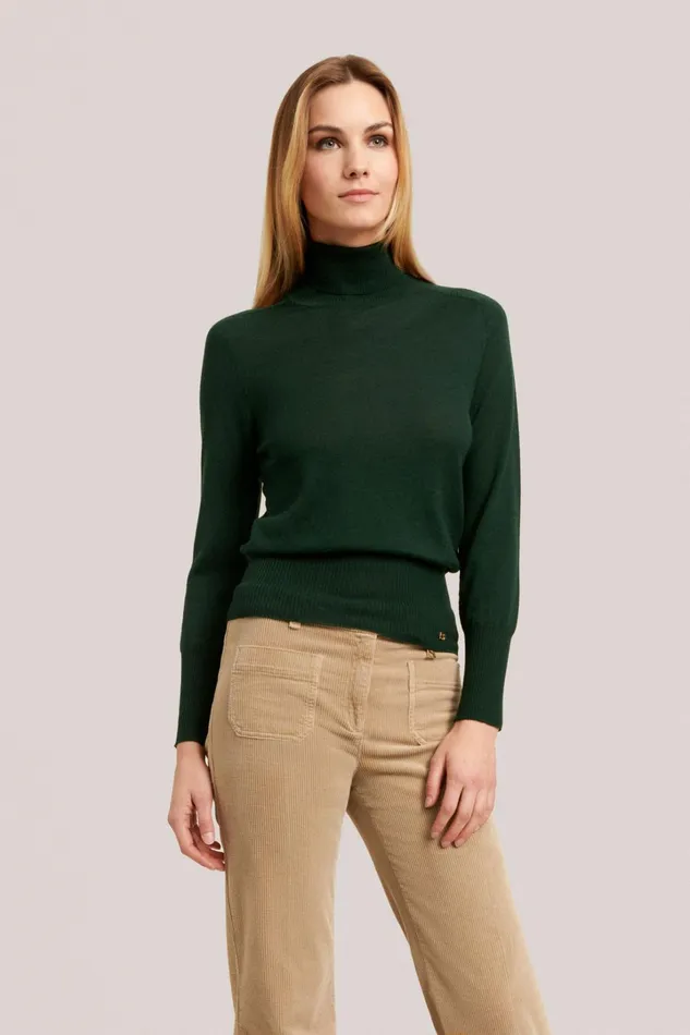Luisa Spagnoli Knitwear Women Manos Bottlegreen