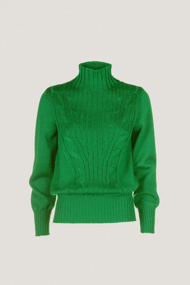 Luisa Spagnoli Knitwear Women Meridia Green Luisa Spagnoli Knitwear Women Meridia Green