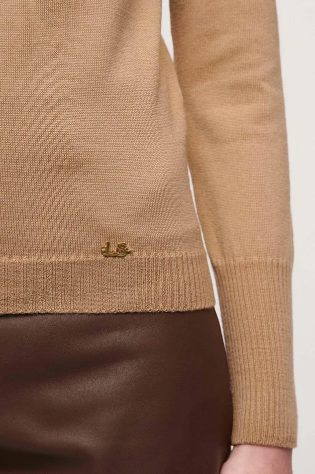Luisa Spagnoli Knitwear Women Mossa Camel
