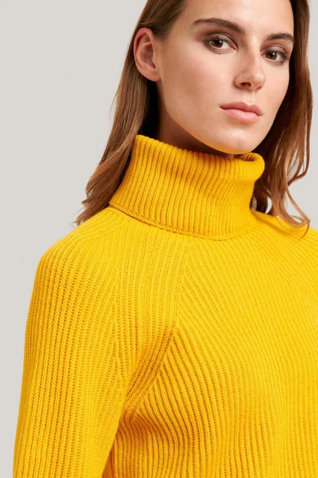 Luisa Spagnoli Knitwear Women Municipale Yellow Luisa Spagnoli Knitwear Women Municipale Yellow