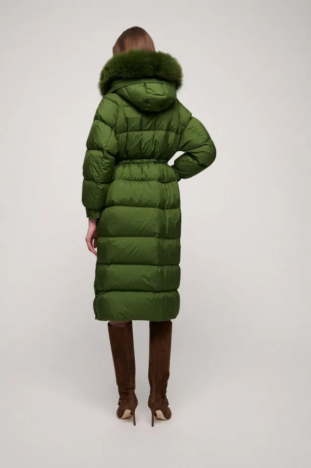 Luisa Spagnoli Outerwear Women Siamesi Military Green Luisa Spagnoli Outerwear Women Siamesi Military Green