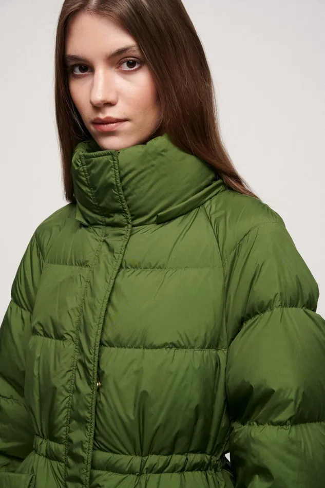 Luisa Spagnoli Outerwear Women Siamesi Military Green Luisa Spagnoli Outerwear Women Siamesi Military Green
