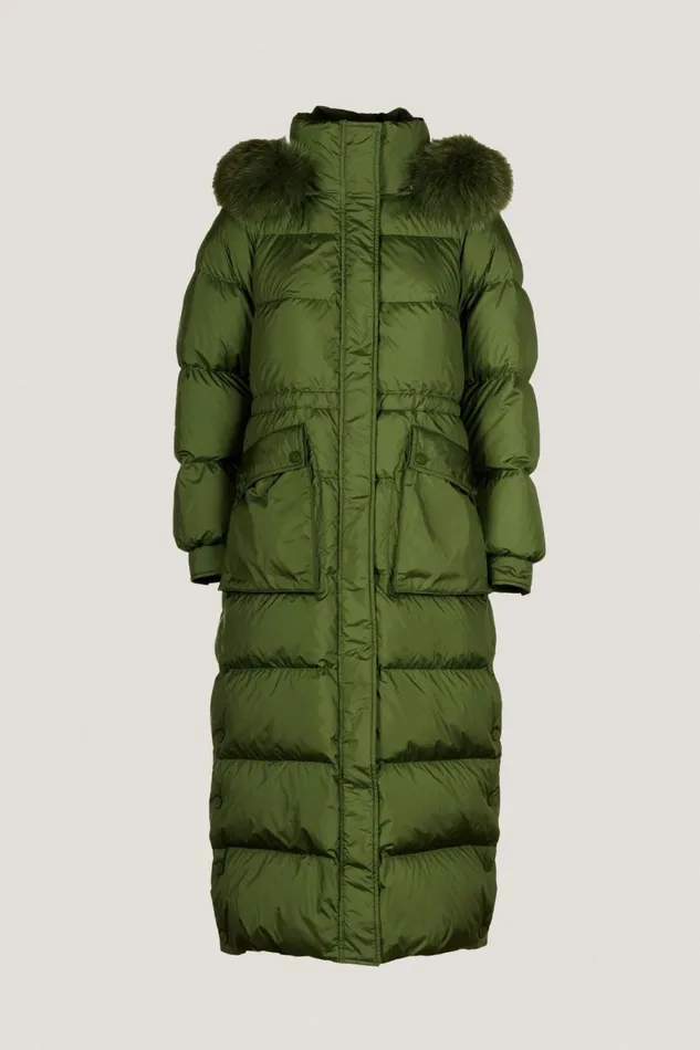 Luisa Spagnoli Outerwear Women Siamesi Military Green Luisa Spagnoli Outerwear Women Siamesi Military Green