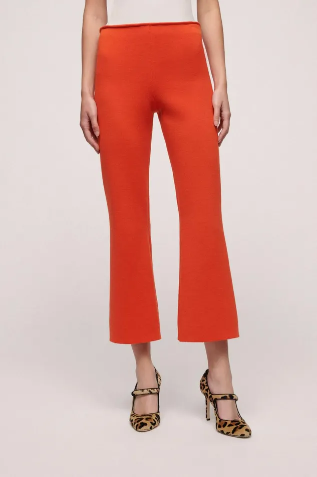 Luisa Spagnoli Pants Women Mercato Orange