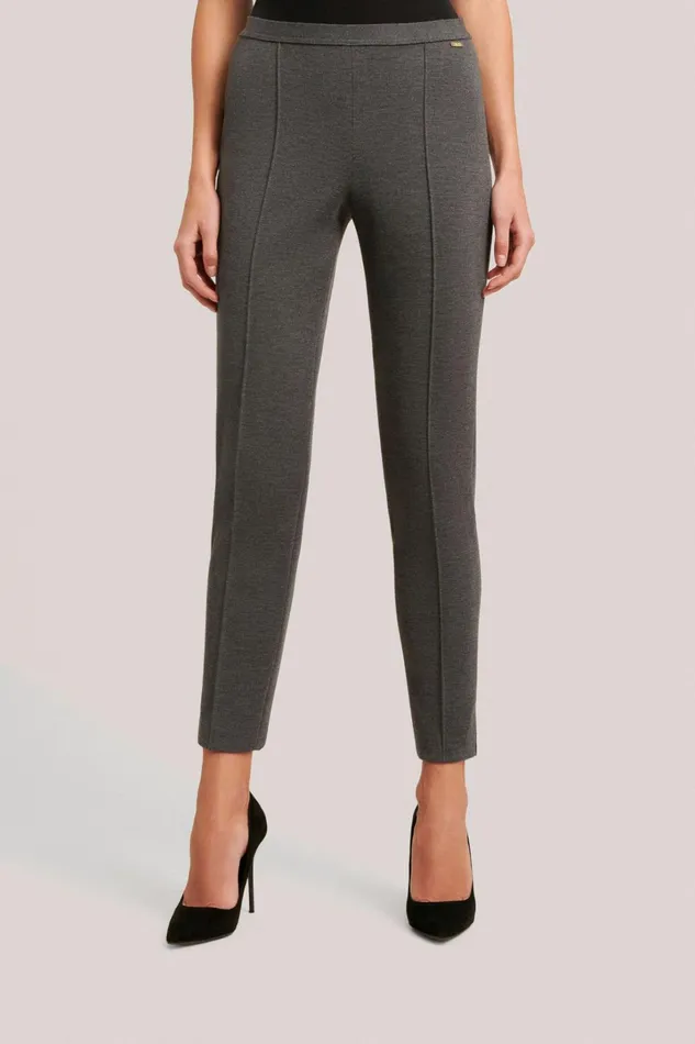 Luisa Spagnoli Pants Women Minuendo Grey Melange