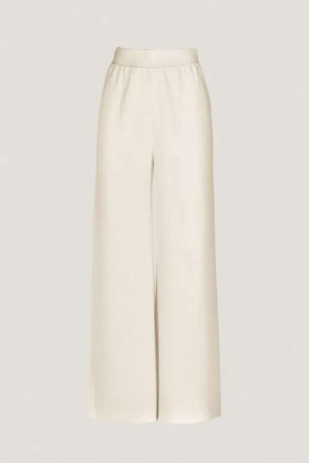 Luisa Spagnoli Pants Women Modulante Cream Luisa Spagnoli Pants Women Modulante Cream