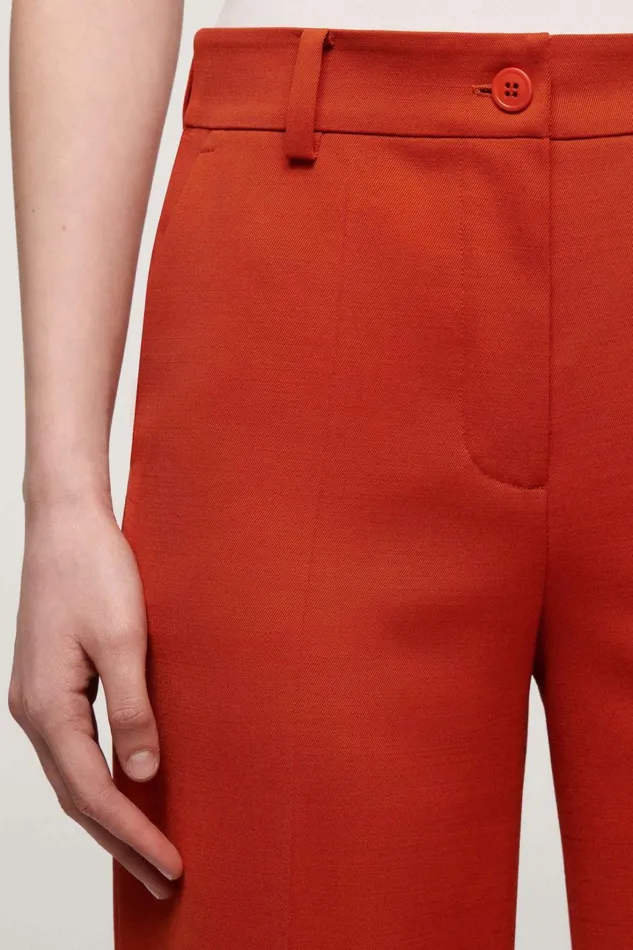 Luisa Spagnoli Pants Women Occulto Orange Luisa Spagnoli Pants Women Occulto Orange
