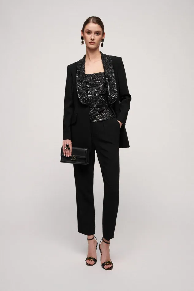 Luisa Spagnoli Pants Women Ostile Black Luisa Spagnoli Pants Women Ostile Black