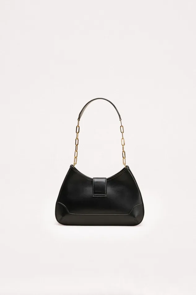 Luisa Spagnoli Shoulder Bags Women Ibabycapri Blackgold Luisa Spagnoli Shoulder Bags Women Ibabycapri Blackgold