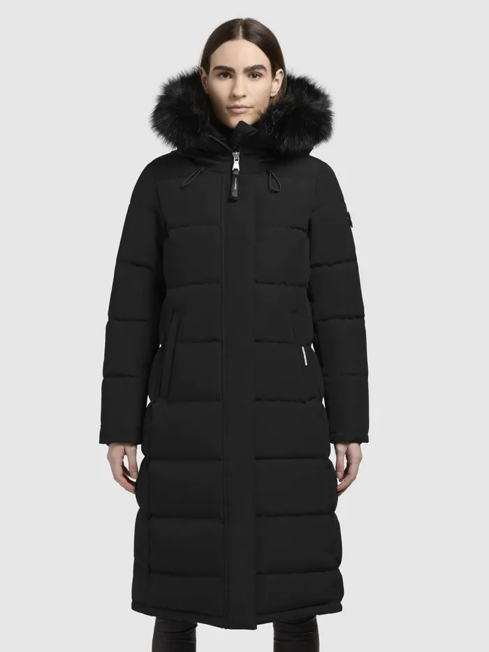 Mantel PORDE Schwarz Schwarz Women Puffer Coats KHUJO