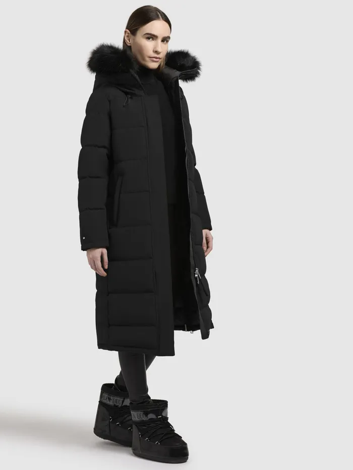 Mantel PORDE Schwarz Schwarz Women Puffer Coats KHUJO