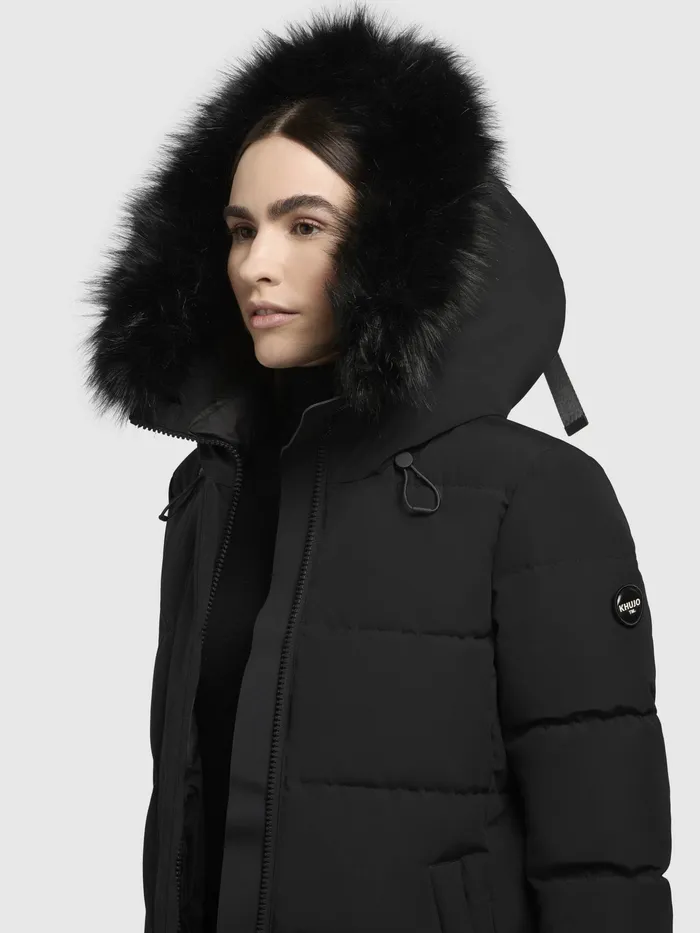 Mantel PORDE Schwarz Schwarz Women Puffer Coats KHUJO