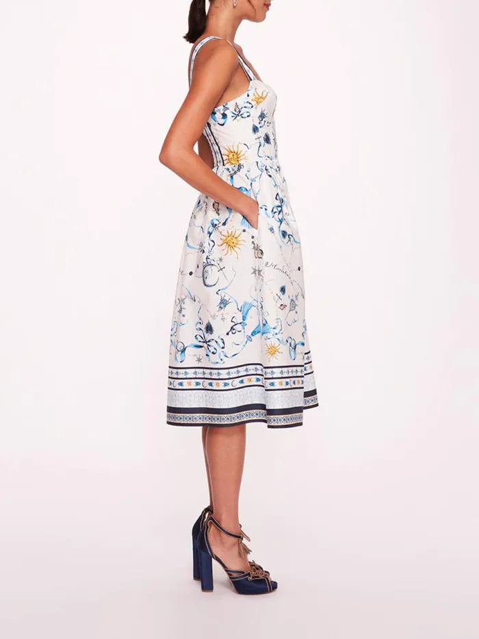 Marchesa Marchesa Rosa Willow Blue Multi 8211 Women
