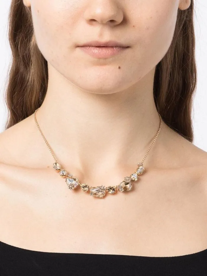 Marchesa Necklaces Gold Stone Necklace Gold 8211 Jewelry