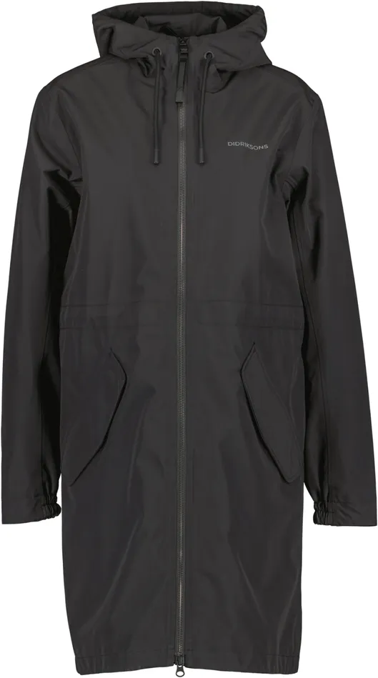 Marta Parka Black Women Didriksons Spring Jackets