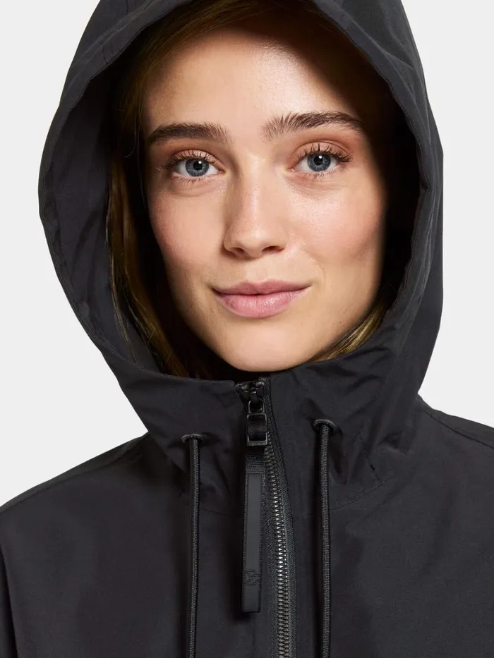 Marta Parka Black Women Didriksons Spring Jackets