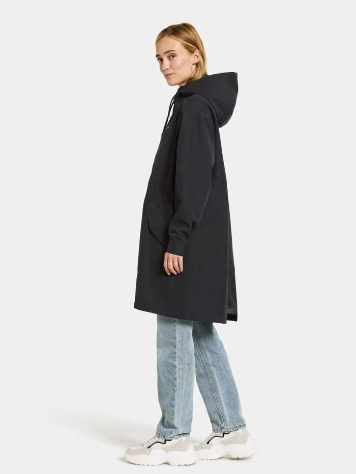 Marta Parka Black Women Didriksons Spring Jackets
