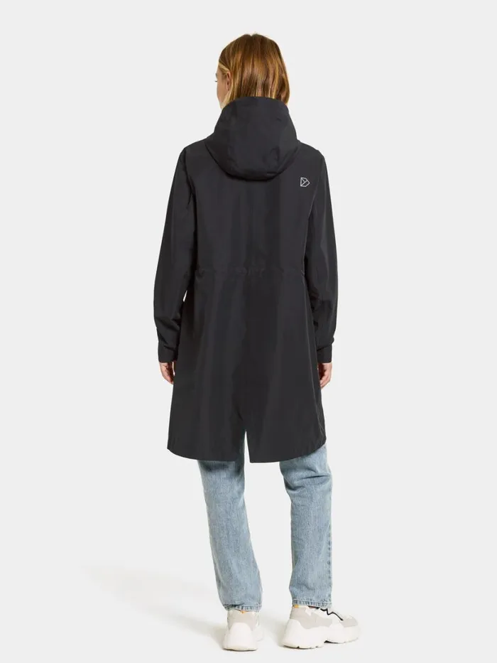 Marta Parka Black Women Didriksons Spring Jackets