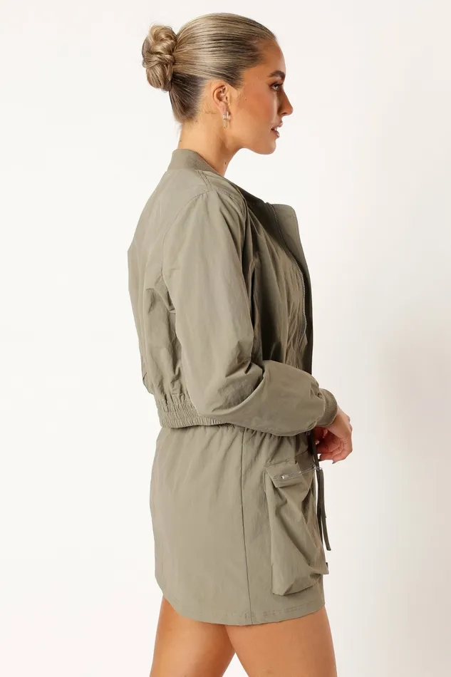 Matching Sets Freddie Two Piece Set Light Olive 8211 Petal and Pup Women