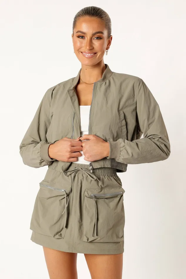 Matching Sets Freddie Two Piece Set Light Olive 8211 Petal and Pup Women