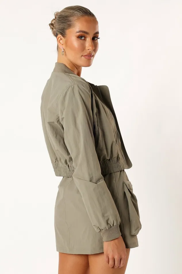 Matching Sets Freddie Two Piece Set Light Olive 8211 Petal and Pup Women