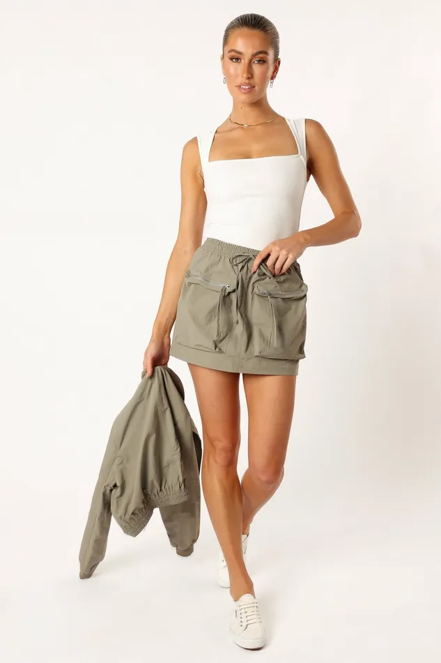 Matching Sets Freddie Two Piece Set Light Olive 8211 Petal and Pup Women