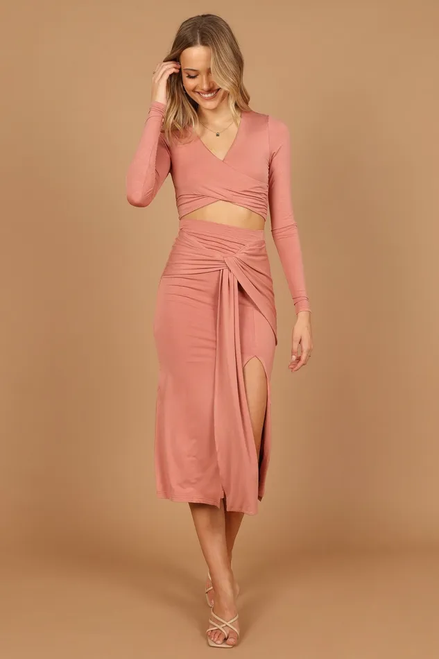 Matching Sets Lucia Set Dusty Rose 8211 Petal and Pup Women