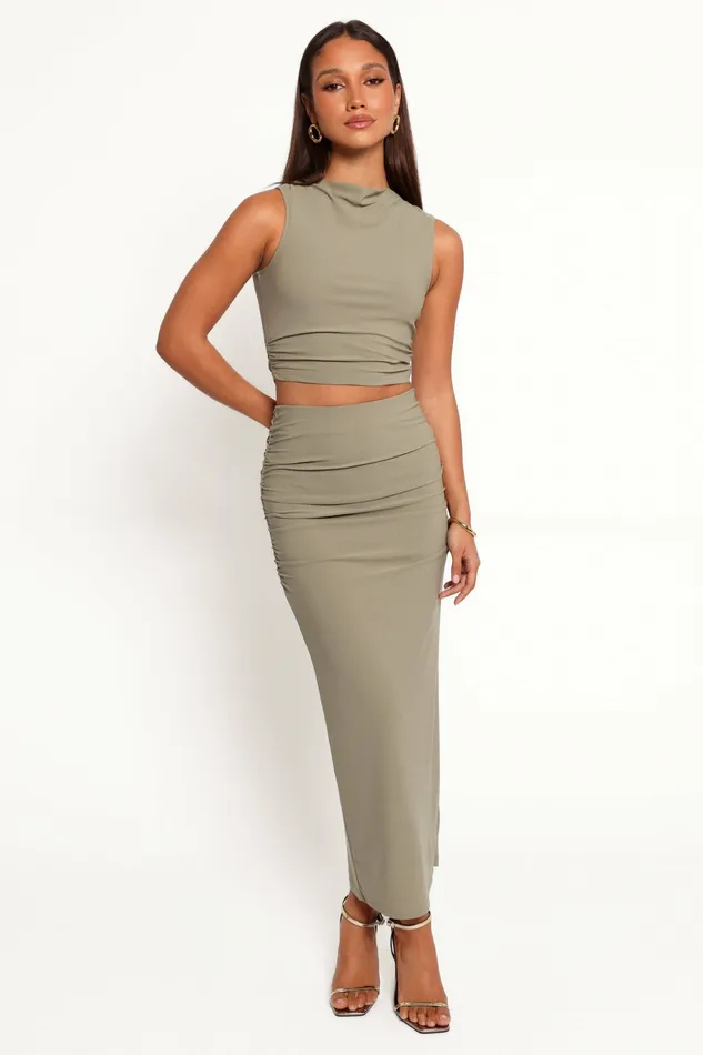 Matching Sets Mattie Two Piece Set Olive 8211 Petal and Pup Women