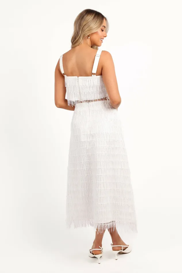 Matching Sets Petal and Pup Women Allure Two Piece Set White