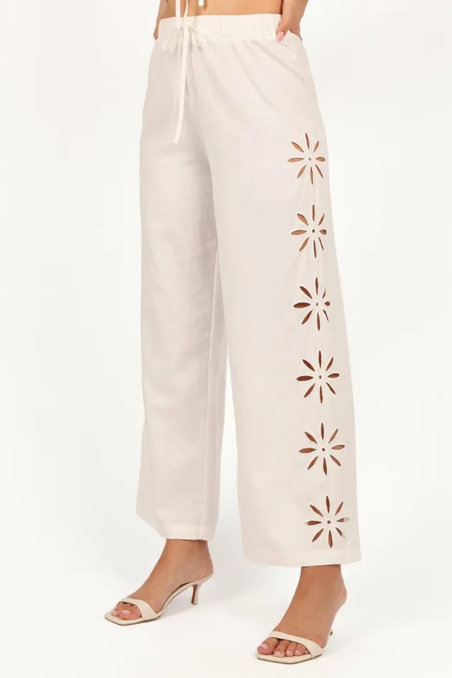 Matching Sets Petal and Pup Women Chloe Two Piece Set White