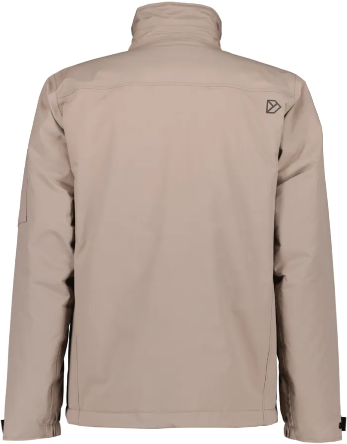 Max Jacket Ash Brown Men Didriksons Insulated Jackets