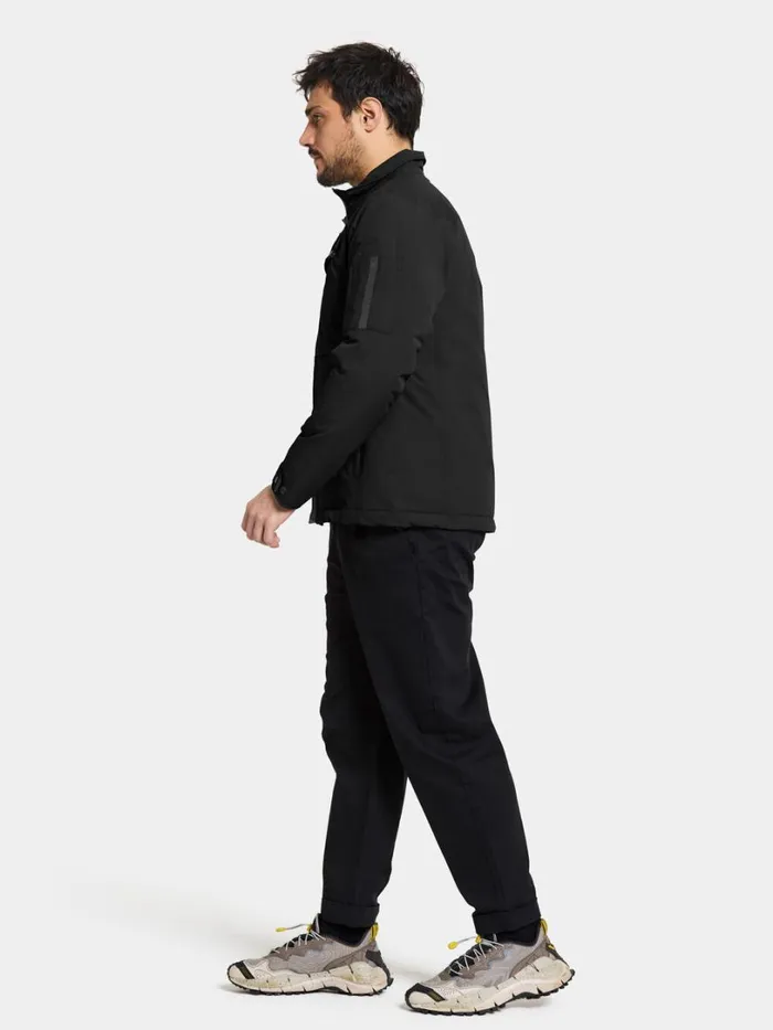 Max Jacket Black Men Didriksons Insulated Jackets