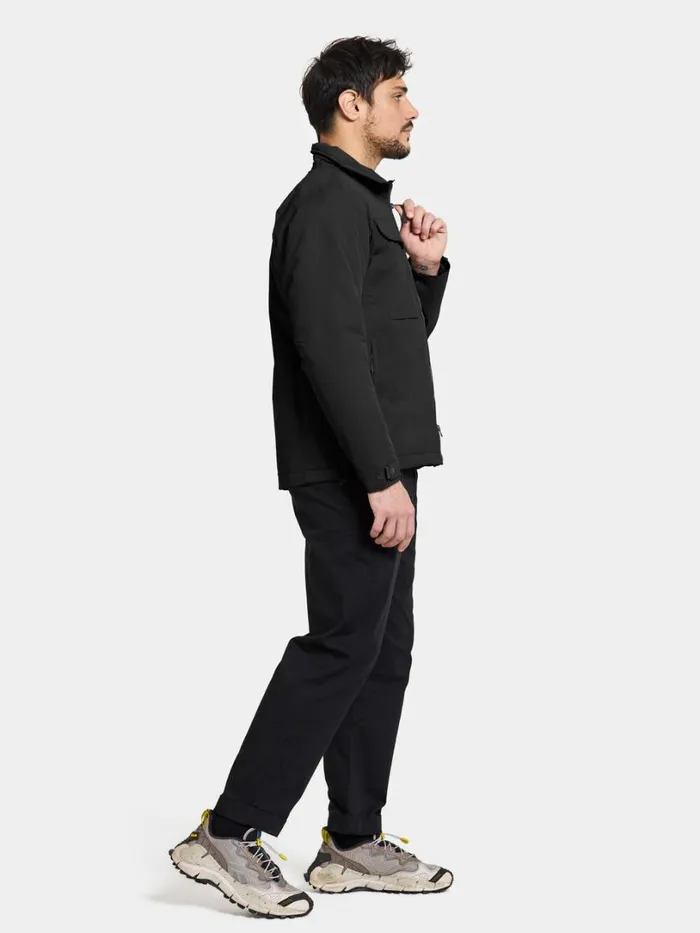 Max Jacket Black Men Didriksons Insulated Jackets