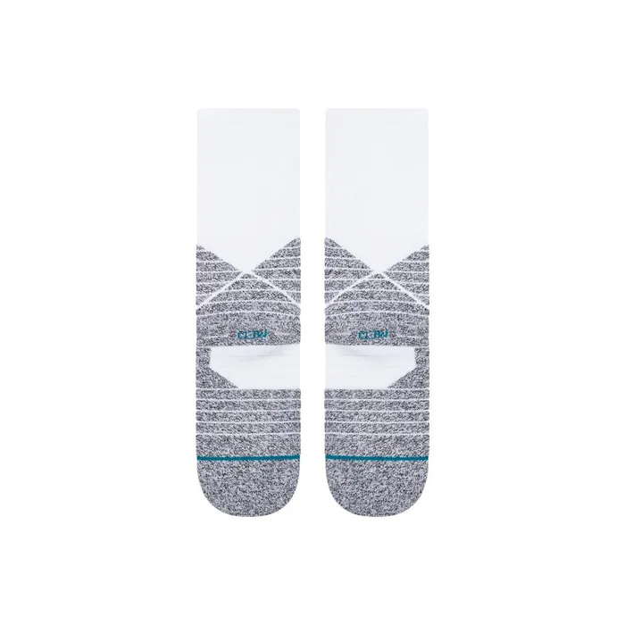 Medium Performance Crew Socks Icon Sport 8211 White MenWomen Stance Crew
